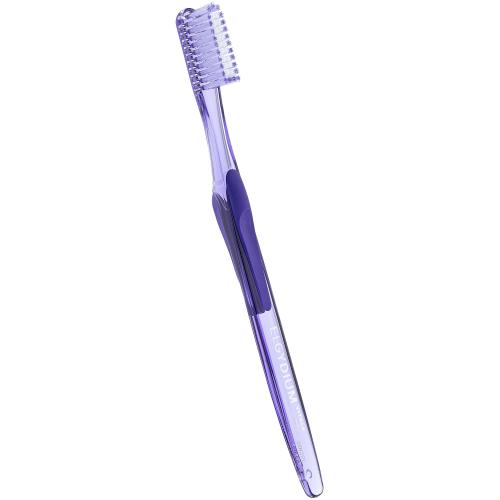 Elgydium Vitale Souple Soft Toothbrush Χειροκίνητη Μαλακή Οδοντόβουρτσα με Εργονομική Λαβή 1 Τεμάχιο - Μωβ